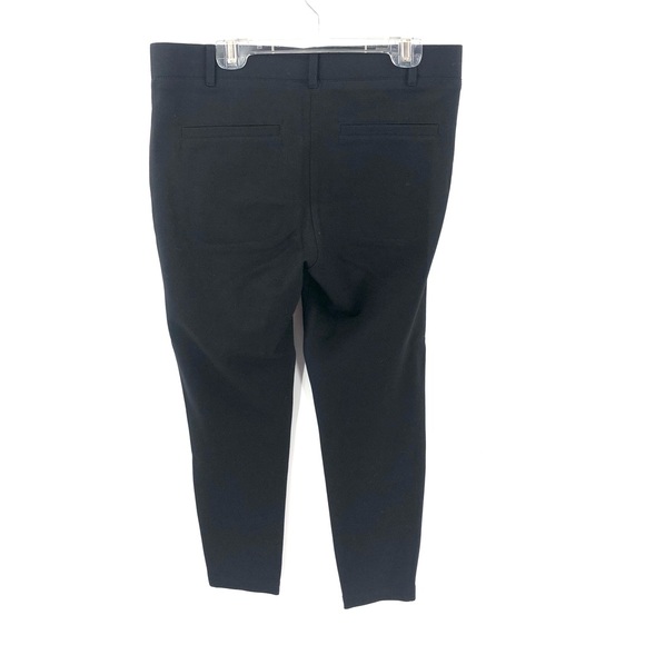 Betabrand Dress pant Yoga Pants Slim Leg Black Stretch Pull On Medium Petite - Picture 3 of 9